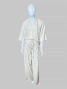 CONJUNTO COR AREIA