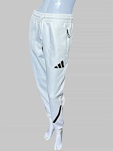 CALÇA ADIDAS BRANCA TAM P