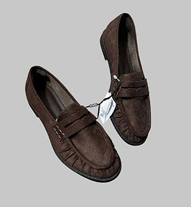 MOCASSIM MARROM TAM 37