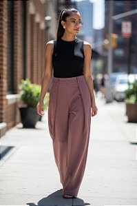 CALÇA ALFAIATARIA UVA ROSADA 36 CÓD. 344