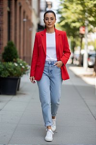 BLAZER VERMELHO 38 CÓD.389