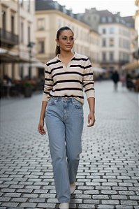 SUETER GOLA V LISTRAS P CÓD.386