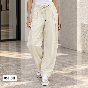 CALÇA CREME CADARÇO P CÓD.531