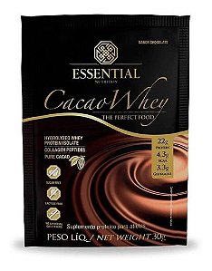 SACHE CACAO WHEY 30GR ESSENTIAL