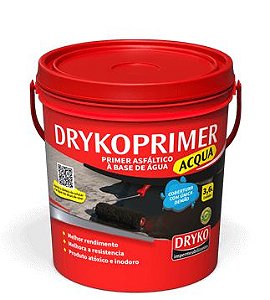 Drykoprimer 3,6l Base Água Manta Asfáltica Impermeabilizante