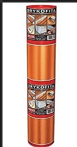 Fita Manta Asfáltica Multiuso 90cm x 10m Aluminio Drykofita