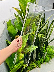 Telha Transparente Plan Mineira Capa/Canal Planzinha Medida 44x11x14,5 cm Injetada