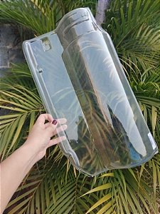 Telha Americana Premium Inca Transparente Plastico (Pet) Med. 43x22,5 cm