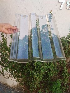 Telha Small Transparente Medida 42,5x33,5 cm Thermo