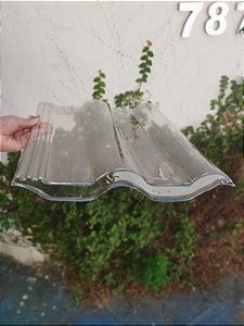 Telha Small Transparente Medida 42,5x33,5 cm Thermo