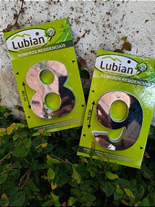 Kit 4 Números / Letras A.B.C.D Residenciais 10cm CROMADO 3D Caixa Alta