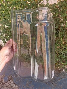 Kit 10 Telhas Portuguesa New Transparente Medidas 37x22 cm Thermo