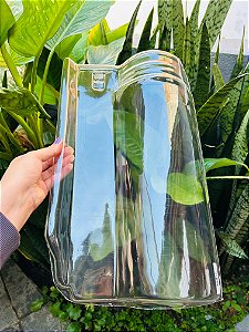 Caixa 5 Telhas Americana Turmalina Transparente Plastico Medida 44X26 cm