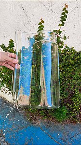 Caixa 10 Telhas Brasileira Transparente Medida 39x22 cm