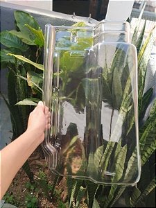 10 Telhas R-10 / Eurotop Transparente Medida 47X29 cm Thermo