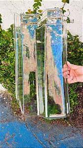 Kit 5 Telhas Romana Top Salinas Thermo Transparente Medida 46x23 cm