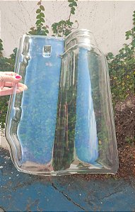 10 Telhas Americana Simonassi BA Transparente Plastico (Pet) Medida 45,6x27 cm