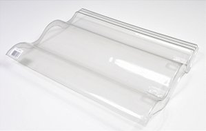 Kit 15 Telha Leve / Brastelha Thermo Transparente Plastico Pet Med. 41,5 x 33 cm