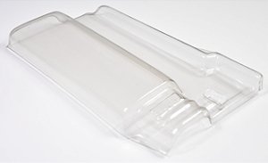 Kit 10 Telhas Transparente plástico Romana termo 40x21