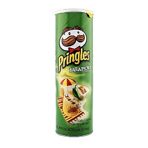 Batata Chips Pringles Jalapeno Mexicana Importada 158g