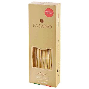 Macarrão Italiano Massa Fasano Bucatini 500G Importado