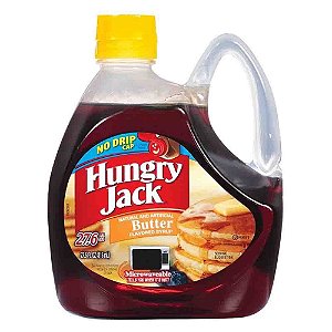 Calda Para Panqueca Hungry Jack Butter Syrup 816 ml Galao