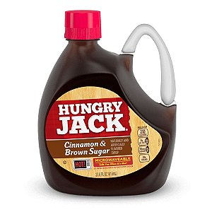 Calda Hungry Jack Maple Syrup Cinnamon e Brown Sugar 816ml