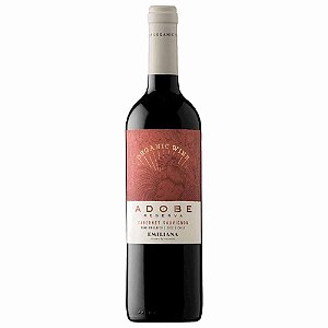 Vinho Tinto Cabernet Sauvignon Emiliana Adobe Organico 750ML