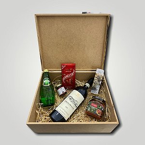 Kit Cesta para Presente Gourmet Emporio Campo Premium