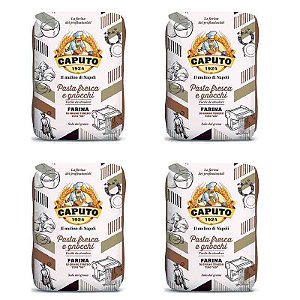 Farinha Italiana 00 Caputo Pasta Fresca e Gnocchi 4 Kg