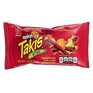 Salgadinho Mini Takis Nitro Tortilla Chips México 35G