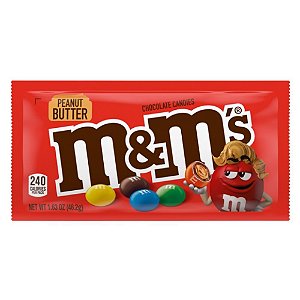 M&M Confete de Chocolate com Amendoim Peanut Butter 46,2g