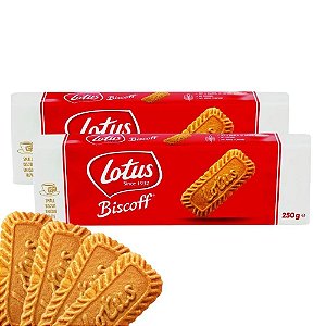 Biscoitos Belga Crocante Biscoff Lotus 250g (2 Unidades)