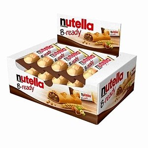 Nutella B-ready Biscoitos Wafer Com Creme Nutella kit c/ 10