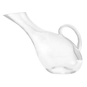 Decanter Inclinado Importado Com Alça Para Vinho 1,7L