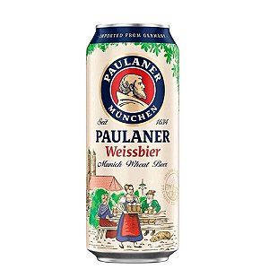 Cerveja Alemã Paulaner Weissbier München German Lata 500ml