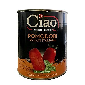 Tomate Italiano Ciao Pomodori Di Napoli com Basilico 3kg