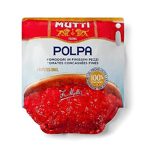 Polpa Mutti Pomodori Tomate Pedaços Finos 100% Italiano 5kg