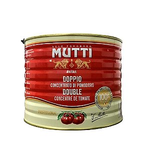 Concentrado Doppio Tomate 100% Italiano Mutti Parma 2,15kg