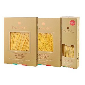 Kit 3 Macarrões Fasano Importados Italia