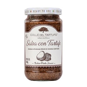 Molho de Salsa com Trufas Colle Del Tartufo Italiano 180g