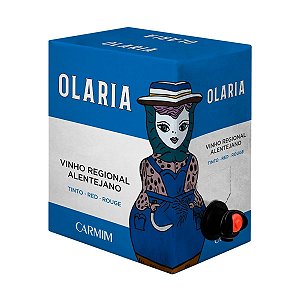 Vinho Tinto Português Carmim Olaria Bag In Box 5 Litros