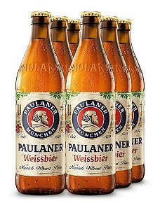 Cerveja De Trigo Paulaner Weissbier Original 500ml (6 Unidades)