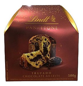 Panetone Lindt Trufado Chocolate Ao Leite 500g
