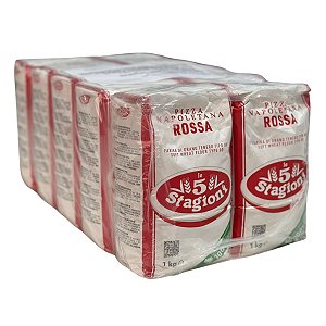 Farinha Le 5 Stagioni Napoletana 1kg 10 Unidades
