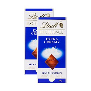 Chocolate Lindt Excellence Extra Creamy Ao Leite 100g (2 un)