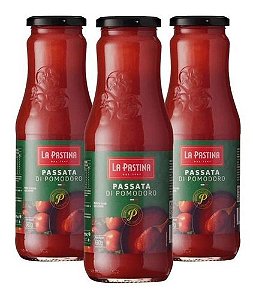 Kit 3 Molhos Italianos Passata Di Pomodoro La Pastina 680g