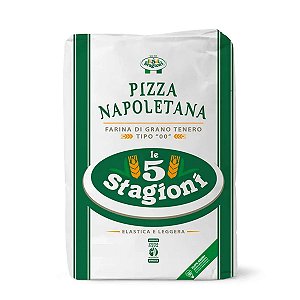 Farinha de Trigo Italiana Napoletana 00 Verde 10kg