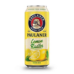 Cerveja Paulaner Lemon Radler Beer Mix Alemã Lata 500ml