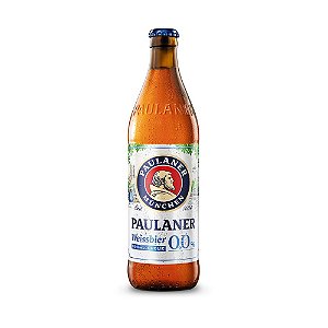 Cerveja Alemã Paulaner Weissbier 0,0% Zero álcool 500ml
